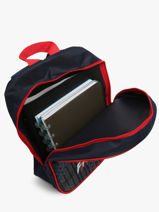 Rugzak 1 Compartiment Federat. france football Blauw fff 24DX201S-vue-porte